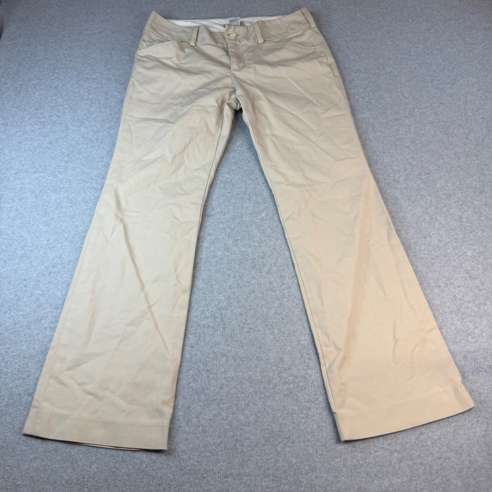 Banana Republic Petite Khaki Tan Bootcut Trousers Pants 6P 511264